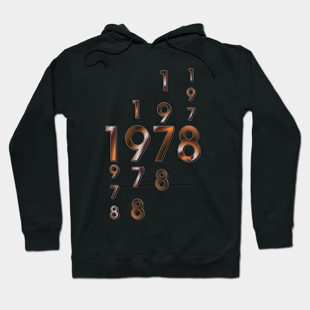 Année de naissance  1978 Hoodie by Cartsandra B